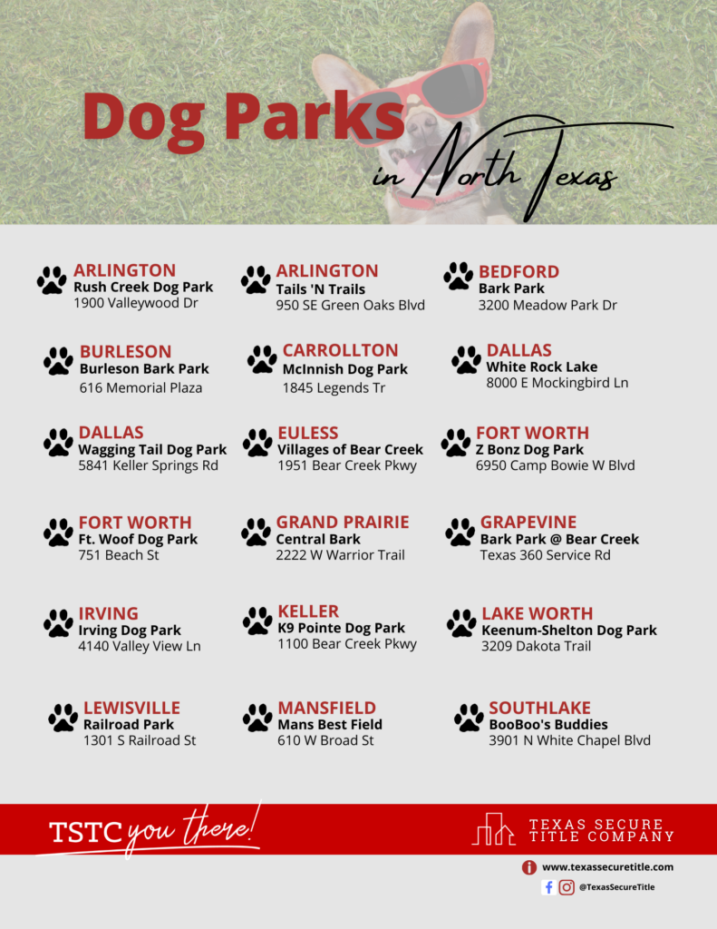 DFW Dog Parks | TSTC See You There