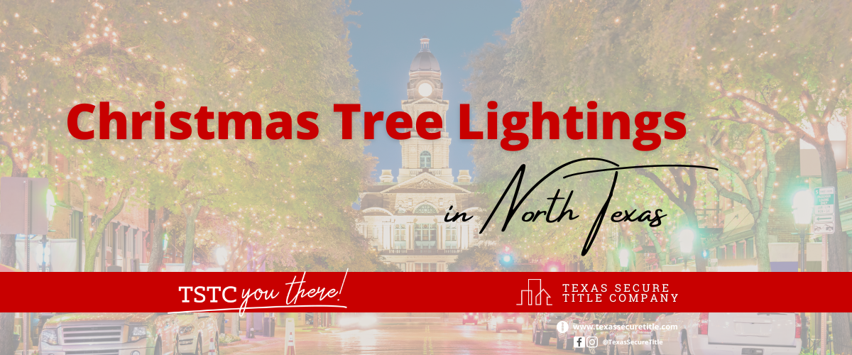 Christmas Tree Lightings in North Texas TSTC See You There! Texas